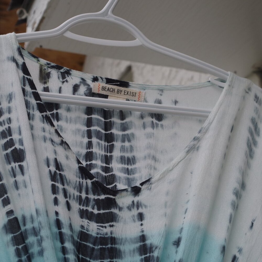 Tie-Dye Beach Cover-up Dress By Beach By Exist